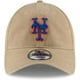 thumbnail image 2 of Gorra New Era MLB Core Classic 9TWENTY New York Mets, color caqui, 2 of 4