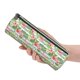 thumbnail image 5 of Disketp Tropical Flamingo Estuche Organizador de Lápices de Cuero, Estuche de Oficina con Cremallera para Bolígrafo y Lápiz, 5 of 6