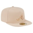 thumbnail image 3 of Men's New Era Light Beige Atlanta Braves Color Pack A-Frame 59FIFTY Fitted Hat, 3 of 5