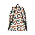 thumbnail image 7 of Easygd Colorful Butterfly Canvas Backpack: Stylish, Lightweight, and Versatile with Large Capacity and Adjustable Straps –, 7 of 7