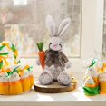 thumbnail image 3 of Conejito de Pascua de Felpa, Conejos Hechos una Mano, Conejos de Canasta de Pascua, Estatuilla del Favor de Fiesta del Conejito, Decoración Navideña de Mesa de PrimaveraB, 3 of 5