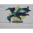 thumbnail image 2 of Minecraft Dragon Youth Boys White T-shirt-Medium, 2 of 4