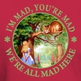 thumbnail image 3 of CafePress - WE're ALL MAD HERE Dark T Shirt - Men's Classic Graphic Cotton T-Shirt, 3 of 4