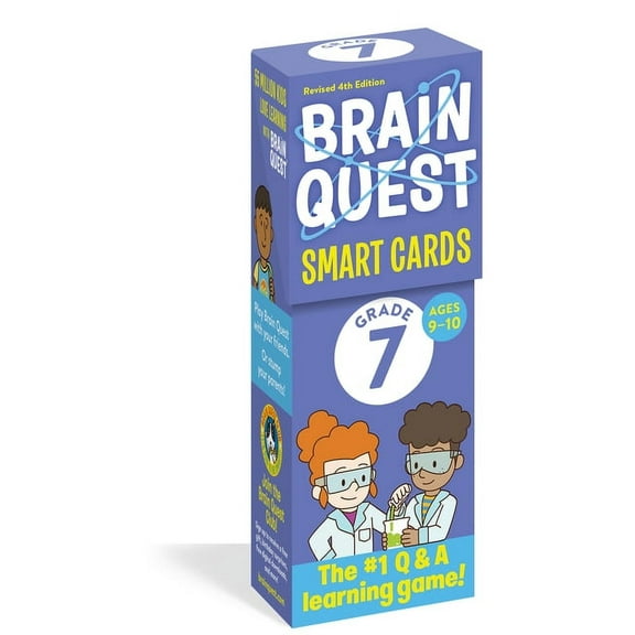 Brain Quest Smart Cards: Brain Quest 7th Grade Smart Cards Revised 4th Edition (Edition 4) (Cards)