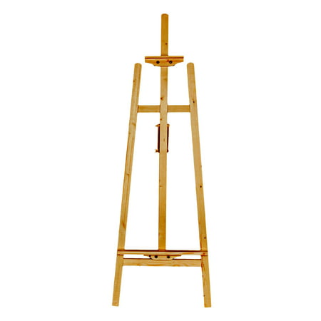 Ktaxon 5ft Wood Easel Stand, Adjustable French A-Frame Triopd Floor Easel Stand, for Studio Hotel Art Display, Pefect for Student Outdoor/Indoor Painting, Drawing &