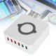 thumbnail image 3 of Cargador USB Inteligente Inalámbrico Inteligente Estación De Carga USB 6 Puertos Soporte De Carga Inductiva Carga De Teléfono Inalámbrico Para Teléfono / Tableta, 3 of 7