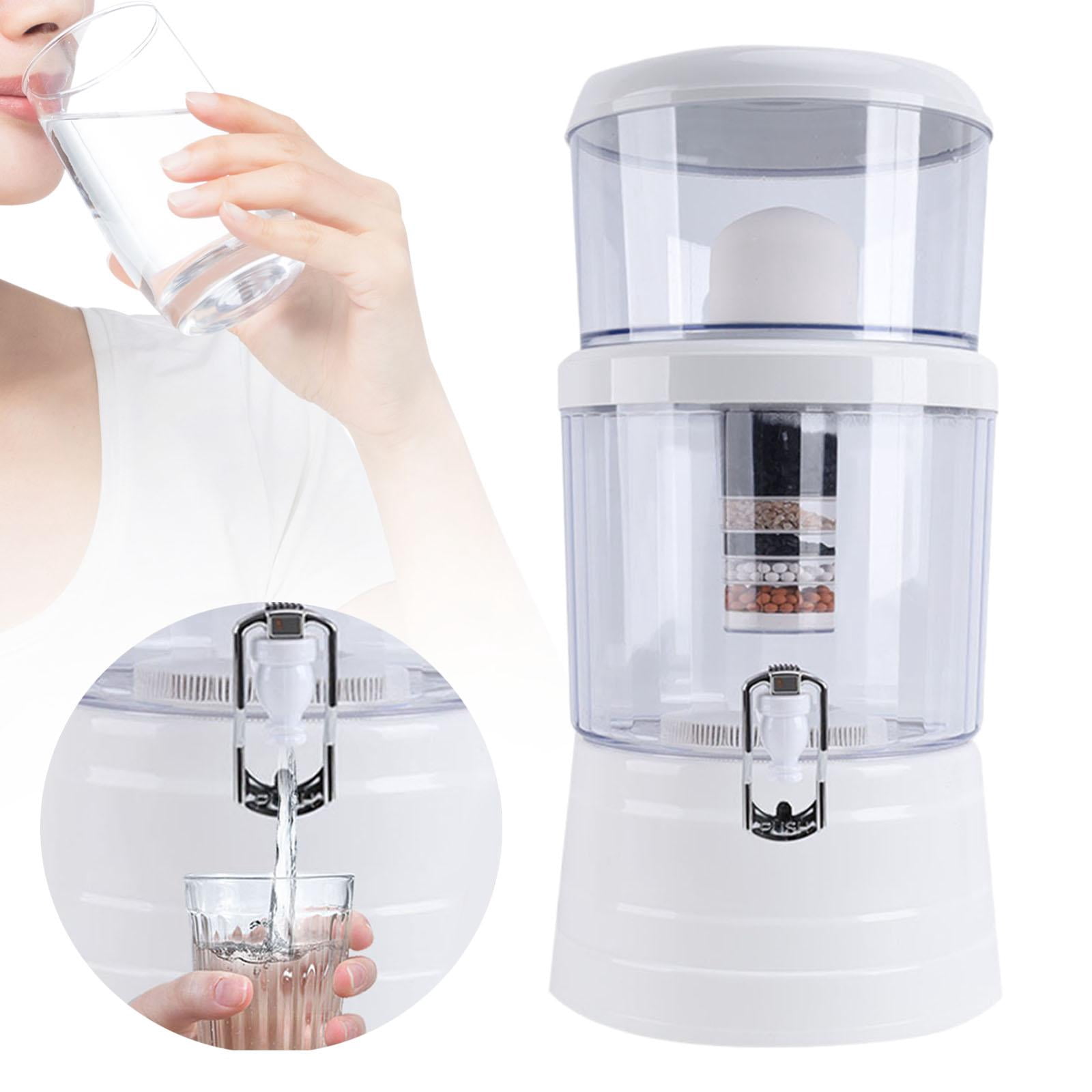 FashionCha Water Purifier Dispenser, Kettle, 16L, Deep Filtration, Tabletop Water Purifier, 8 Stages, Water Purifier for Office, Apartment, Dorm