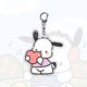 thumbnail image 4 of Llavero acrílico de Anime Kawaii Sanrio Pochacco, colgante de bolsa de pareja de dibujos animados, adorno móvil, colgante de bolsa de expresión Linda, 4 of 4