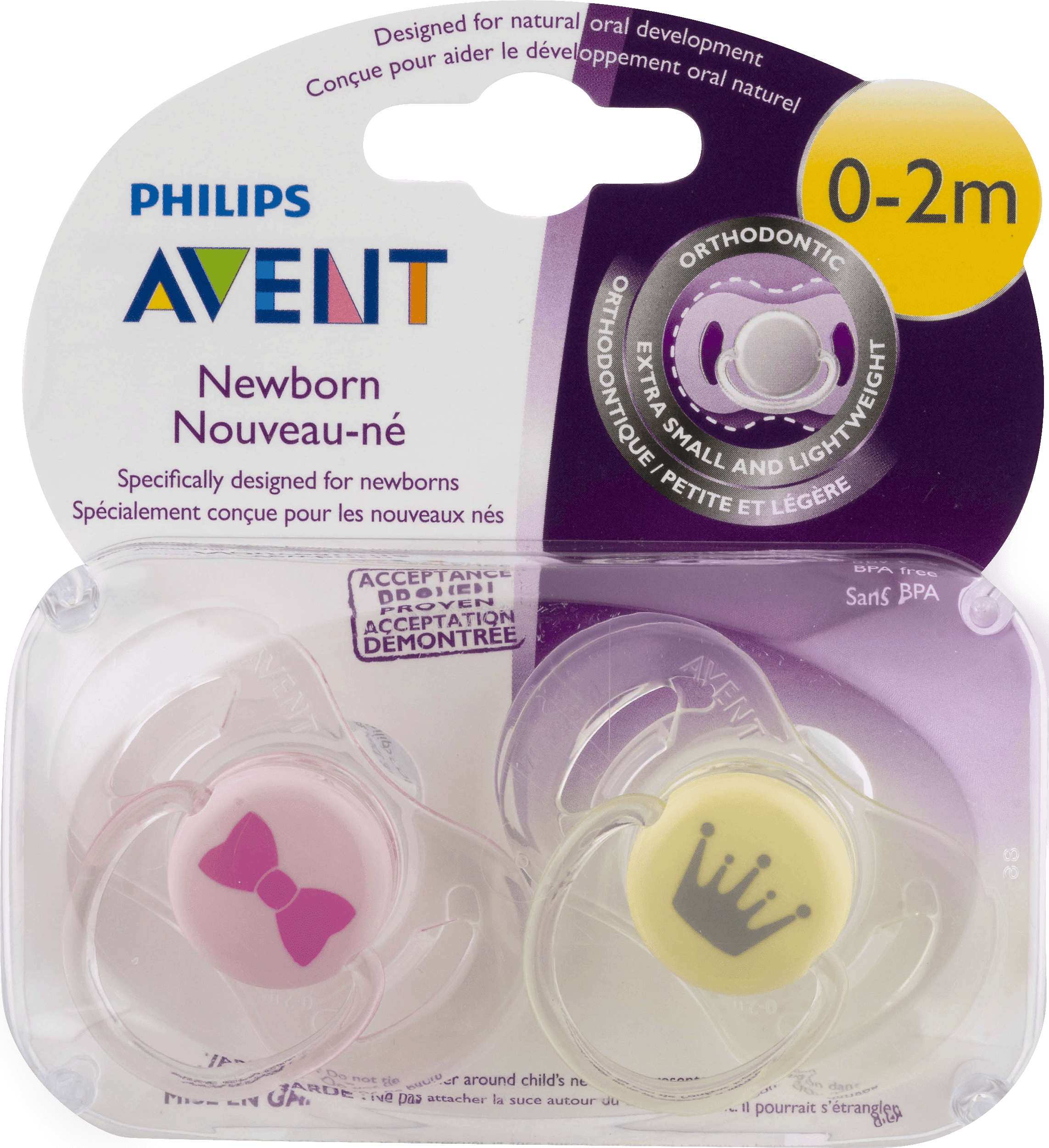 avent newborn soother