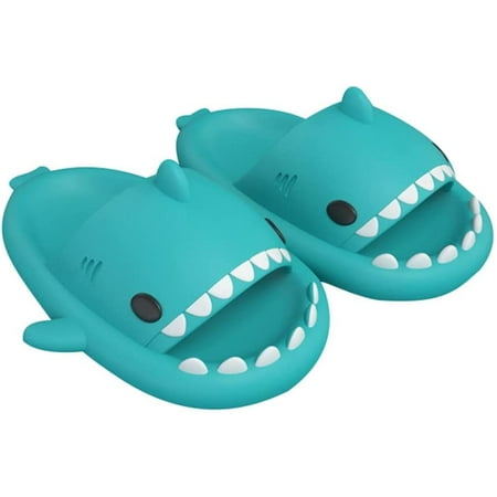 

Unisex Kids Shark Slippers - Cute Shark Slides For Toddler Boys Girls Shark Cloud Slippers Summer Slippers 2-10 Year