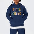 thumbnail image 5 of Ruyang Girls 5th Grade First Day of School Hoodies Boys Back to School Hoodie Long Sleeve Cute Preppy Hooded Sweatshirts, 5 of 7