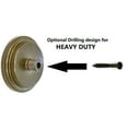 thumbnail image 6 of Urbanest No Drilling Heavy Duty Adjustable Spring Tension Curtain Window Rod, 24"-42" - Antique Gold, 6 of 11