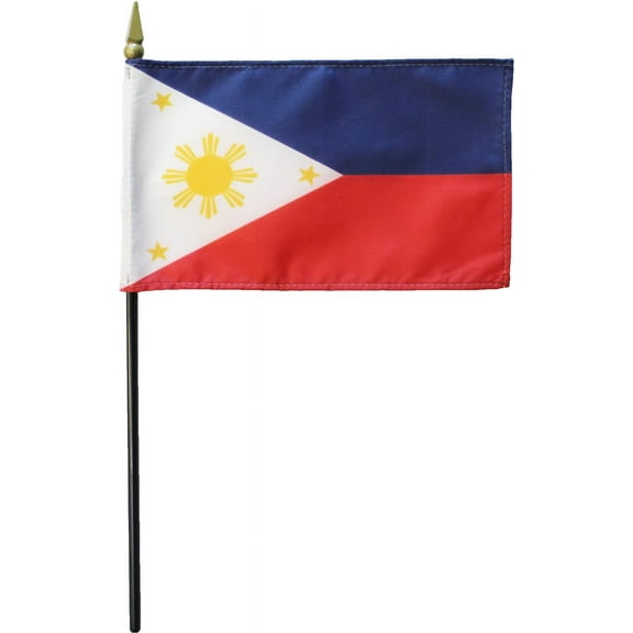 Philippines - 4"X6" Stick Flag