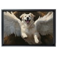 thumbnail image 2 of Great Pyrenees Dog Memorial Gifts - Waiting At The Door Canvas - Dog Memorial Frames Canvas, Memorial Gift For Pet Loss, Loss Of Dog, Pet Bereavement Gift, Pet Sympathy Gift, 2 of 6