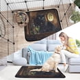 thumbnail image 7 of Qxltty Black Cat with Absinthe Cat litter Pads Pet Set of 2 Diaper Mats Center Anti-leakage Layer Absorbent Soft and Comfortable, 7 of 7