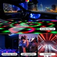 thumbnail image 5 of Ikohbadg Colorful LED Rotating Stage Light, Flashing Music Bar Light with Dynamic Beam Effects for Parties, DJ Events, and Home Decoration, Perfect for Disco, Club, and Stage Performances, 5 of 9