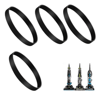 JUNWELL 4 Packs  Belts for Bissell PowerForce Helix Vacuum  Replace Parts #2031093  Fit Models 2191U  2191  2190  1797  1700  2692