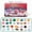 B, variant on HOARBOEG Christmas Advent Crystal Calendar 2025, 24 Grids Natural Crystal Advent Calendar Box with Assorted Healing Crystals & Gemstones for Collectors, Geology Enthusiasts, Holiday Countdown Decor