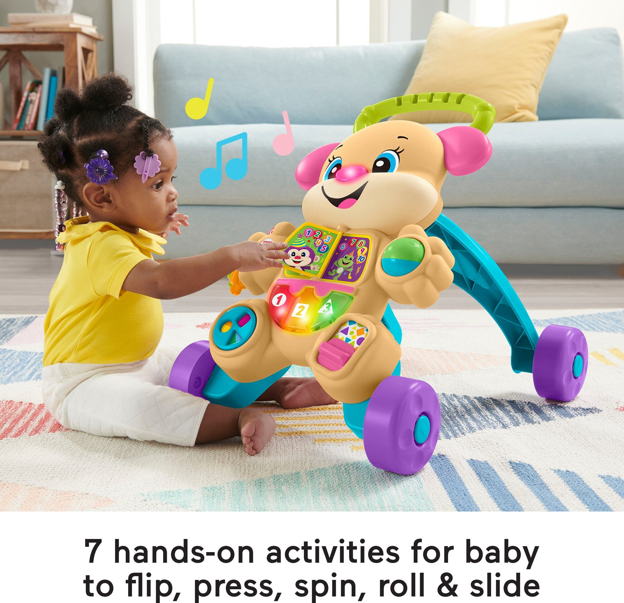 Fisher-Price Laugh & Learn Smart Stages Learn with Sis Walker Baby & Toddler Educational Toy - image 5 of 8
