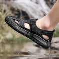 thumbnail image 4 of YUDAI Men's hiking outdoor sports shoes – Non-Slip, Breathable Sneakers , Workout & Everyday Wear Velcro closure method, 4 of 7