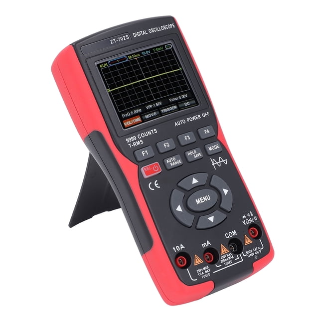 Digital Multimeter, 10M Transfer Bandwidth AC DC Voltage Current Test 9999 Counts Handheld Oscilloscope for Electrical Detection