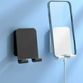 thumbnail image 4 of GOOHOCHY 2pcs Mobile Phone Wall Bracket Wall-mounted Phone Holder Tablet Charging Stand, 4 of 8