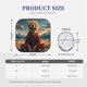 thumbnail image 3 of Fotbe Meditating Golden Retriever Juego de 2 Piezas de Parasoles para Parabrisas | Bloqueador Solar para Auto | Accesorios Plegables para Protección Solar Interior-Medium, 3 of 6