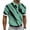 #051 Green, variant on Felirenzacia Big and Tall Men’s Durable Stitch Polo Shirt, Short Sleeve Comfort Stretch Casual Golf Top, Blue,L