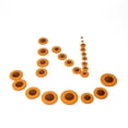 thumbnail image 4 of Paquete de 1 Almohadils de material cuero Sintético para Saxofón para Piezas de Saxofón Tenor Dia. Los 9cm-52cm Gloria Tenor Saxofón Sax Pads, 4 of 9