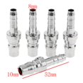 thumbnail image 3 of LOVIVER 5Pcs Stainless Steel Air Line Hose Fitting Connector PH20 8mm B, 3 of 7