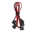 thumbnail image 4 of Luz de techo LED RC 16LED 4 focos Accesorio perfecto Faros delanteros de coche RC duraderos universalesRojo, 4 of 10