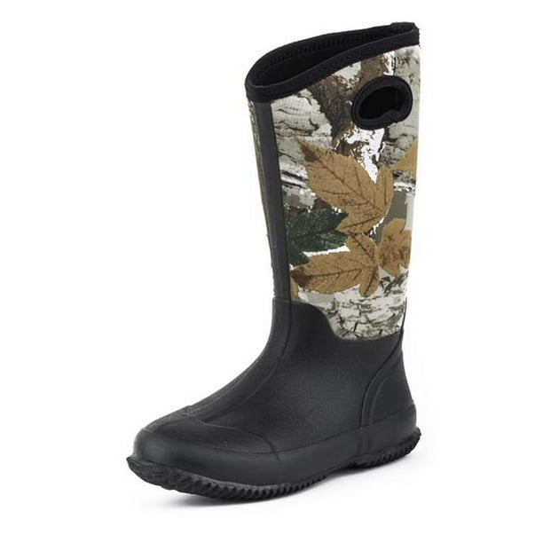 Roper Roper Outdoor Boots Womens Camo Rubber Black 0902111360574