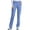 Ciel Blue, variant on Cherokee Iflex Women's Scrubs Pant Mid Rise Straight Leg Pull-On CK002