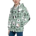 thumbnail image 2 of Goofa Puppy Pattern Hooded Sweatshirt for Youth Trendy youth sweatshirt Casual Hoodie for Boys and Girls-Medium, 2 of 6