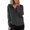 Gray, variant on Vedolay Women's Cardigan Sweaters Fashion Autumn Stand Collar Sweater Casual Jacket Black,L