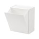 thumbnail image 1 of Organizador de almacenamiento para encimera de tocador de baño, caja dispensadora, contenedor para dormitorio Blanco, 1 of 9