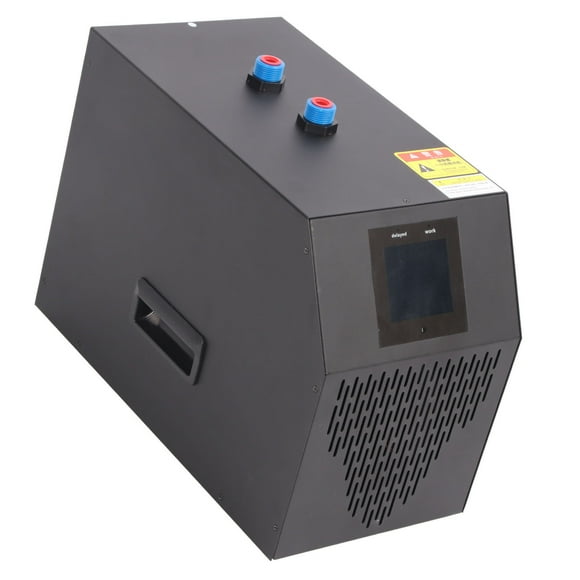 Water Chiller Kit, 42 Gal Aquarium Cooling System Touchscreen Hydroponic Cooler for Home Breeding