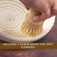 thumbnail image 3 of Raspador de cocina multiusos de TPE con borde biselado redondeado, perfil contorneado apto para alimentos, mejora la salud mental, perfecto para hornear hermosos panes, redondo de 3 x 6 cm, 1 unidad, 3 of 5