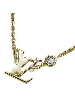 Authenticated Used Louis Vuitton LOUIS VUITTON LV & ME LOVE Necklace M62843  Pendant Gold Color 