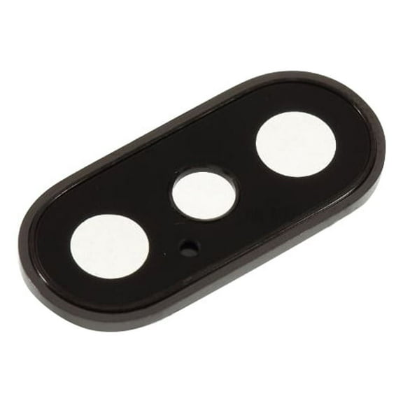 Replacement Rear Facing Camera Glass Lens With Bezel For Apple iPhone XS / XS Max - Space Grey / Black