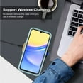 thumbnail image 5 of Samsung Galaxy A15 5G Case ,Sturdy Phone Case for Galaxy A15 5G 6.5 inch ,Tekcoo Shockproof Protection Heavy Duty Armor Hard Plastic & Rubber Rugged Bumper 2-in-1 Case Cover -Mint, 5 of 8