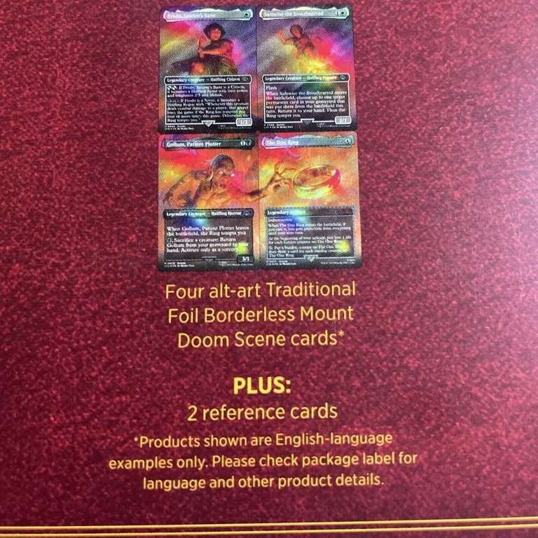 MTG UNIVERSES BEYOND Magic The Gathering Lord of the Rings MIDDLE EARTH -  Walmart.com
