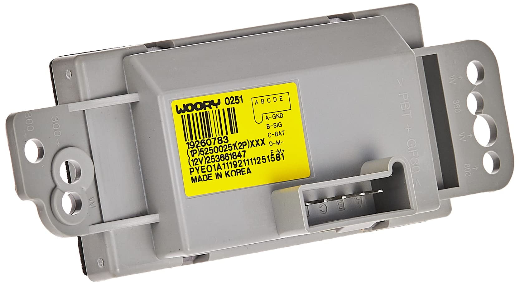 ACDelco GM 15-8690 Heating And Air Conditioning Fan Control Module - View #3
