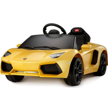 Rastar Lamborghini Aventador LP700-4 6-Volt Battery-Powered Ride-On, Yellow