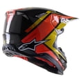 thumbnail image 3 of Alpinestars Supertech M10 Carbon Meta2 MX Offroad Helmet Black/Yellow XS, 3 of 3