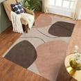 thumbnail image 3 of Hand tuft rug, Geometric wool carpet, 9x10, Bed, Living, room, 3 of 8