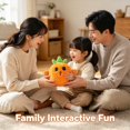 thumbnail image 4 of Interactive Musical Plush Toy, Soft Stuffed Animal Doll Family Home Recreation Activity Learning Skill Improvement Requires 3 AA Batteries Not Included Manual Play(No Battery), 4 of 4