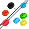 thumbnail image 5 of KMYY 3 Pcs Fishing Rod Fixed Ball 4/5/8/9/10MM 5 Holes Scratch Free Reusable Fishing Pole Protector Clip Fixing Tools Fishing Accessories, 5 of 8