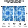 thumbnail image 2 of Blackout Kids Curtains,Blue Burst Pattern Childrens Insulated Curtains Set Of 2,Bedroom Essentials,Toddler Room Decor 42"x54", 2 of 5