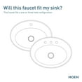 thumbnail image 6 of Moen 8553 M-Power 0.5 GPM Single Hole Bathroom Faucet - Nickel, 6 of 8